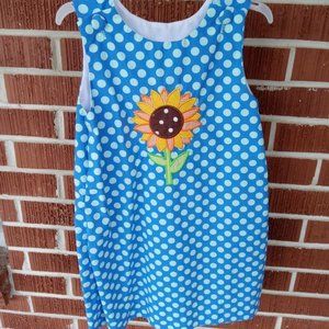 Classic Whimsy sunflower dress girl size 4T